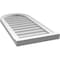 Ekena Millwork Round Top Surface Mount PVC Gable Vent w/ 2"W x 2"P Brickmould Sill Frame, 16"W x 34"H GVPRT16X3403SN - alternate 5